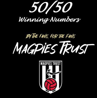 50/50 Draw Results